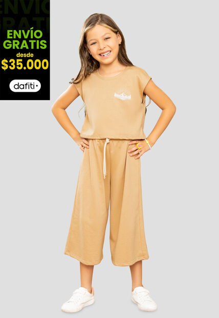 Conjunto Niñas Infantil Caramelo Mp 107274