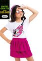 Falda Infantil Femenino Fucsia Mp 5709 de MP
