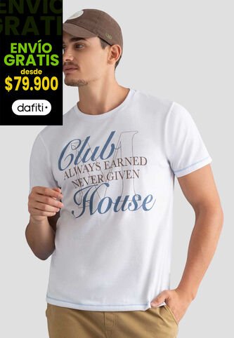 Camiseta Hombre Blanco Mp 112554 MP