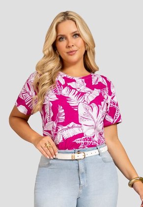 Camiseta Mujer Estampado Mp 112255