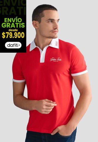 Polo Hombre Rojo Mp 112551 MP