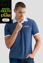 Polo Hombre Azul Profundo Mp 112551 de MP