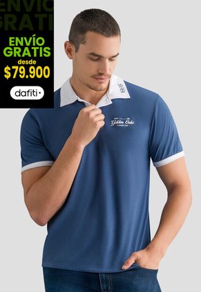 Polo Hombre Azul Profundo Mp 112551