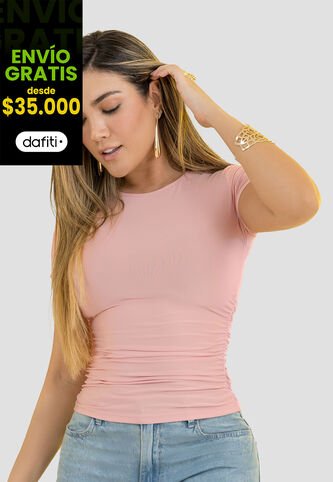 Blusa Mujer Rosa Polvo Mp 113732 MP