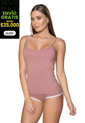 Pijama Mujer Rosa Mp 100027 MP