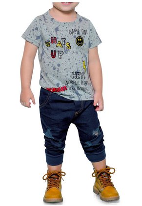 Conjunto Bebés Infantil Gris MP 31370