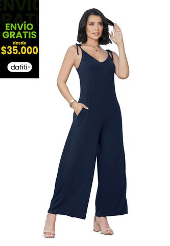 Enterizo Largo Exterior Azul Navy Mp 7230 MP