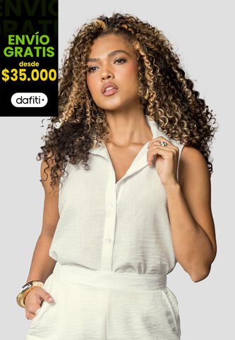 Blusa Mujer Marfil Mp 113856 MP