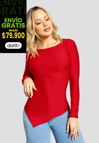 Blusa Mujer Rojo Mp 112265 MP