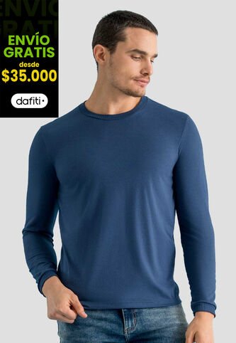 Camibuzo Hombre Azul Profundo Mp 113059 MP