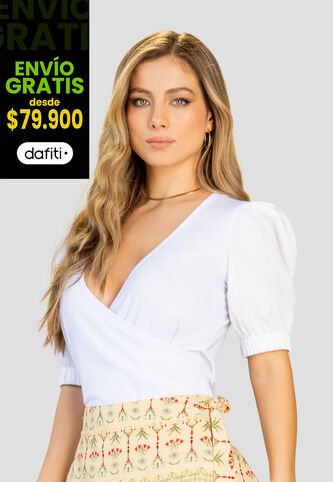 Blusa Mujer Blanco Mp 112219 MP