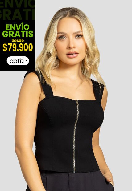 Blusa Mujer Negro Mp 112264