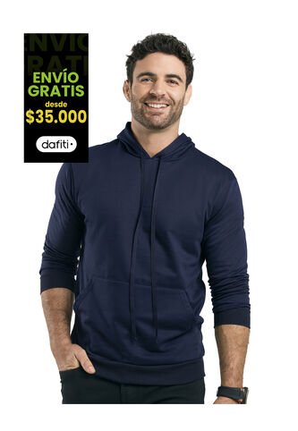 Buzo Hombre Azul Profundo Mp 89754 MP