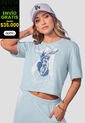 Camiseta Mujer Azul Baby Mp 107857 de MP