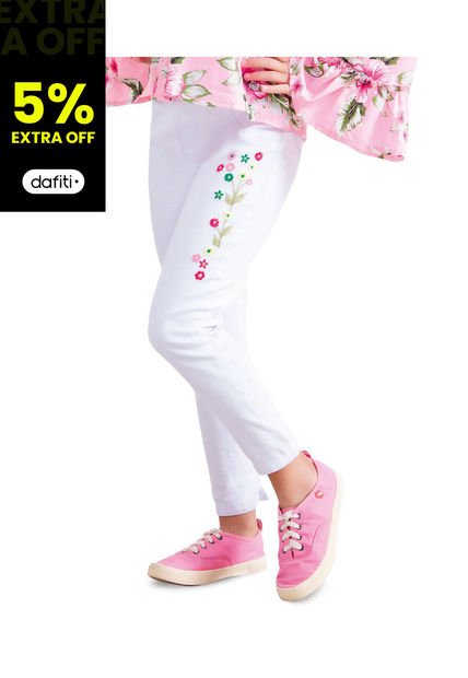 Jegging Para Niña Blanco MP