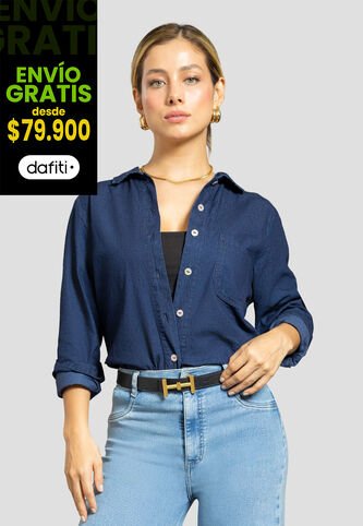 Camisa Mujer Azul Mp 111861 MP