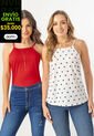 Blusa Paq X2 Mujer Multicolor Mp 107541 de MP