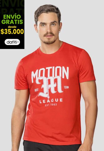 Camiseta Hombre Rojo Mp 113610 MP