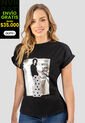 Camiseta Mujer Negro Mp 107537 de MP