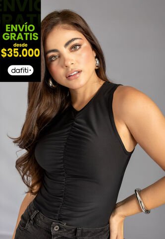 Blusa Mujer Negro Mp 113210 MP