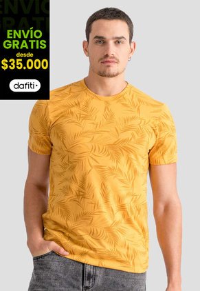 Camiseta Hombre Estampado Mp 113061