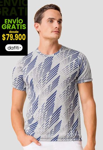 Camiseta Hombre Estampado Mp 111810 MP