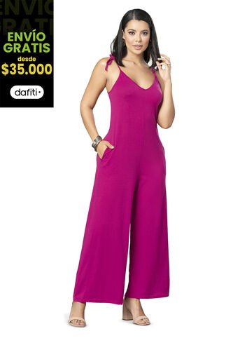 Enterizo Largo Mujer Fucsia Mp 7230 MP