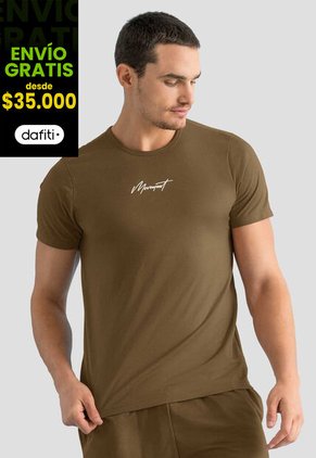 Camiseta Hombre Chocolate Mp 100495