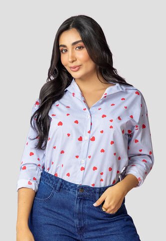 Camisa Mujer Estampado Mp 113477 MP