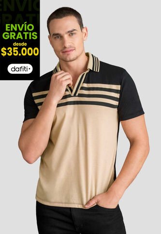 Polo Hombre Negro Mp 112796 MP
