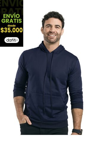 Buzo Hombre Azul Profundo Mp 89754 MP