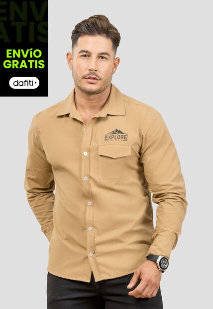 Camisa Hombre Piel Mp 107248