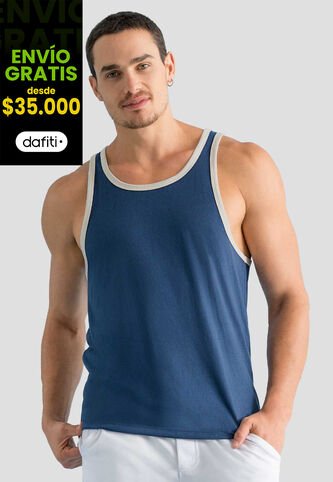 Camisilla Hombre Azul Profundo Mp 1944 MP