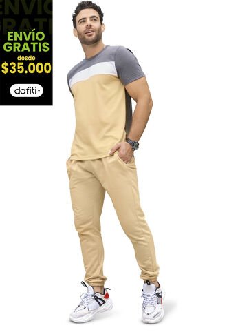 Jogger Hombre Caramelo Mp 3350 MP