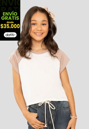 Camiseta Niñas Infantil PX2 Multicolor Mp 107254