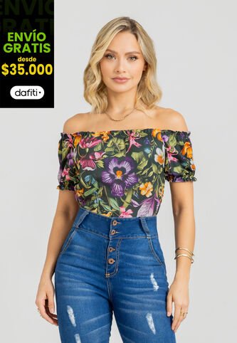 Blusa Mujer Estampado Mp 106967 MP