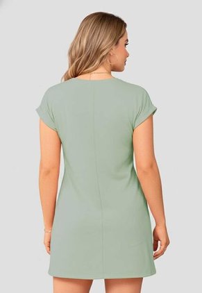 Vestido Corto Mujer Verde Mp 105065