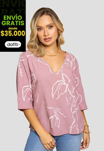 Blusa Mujer Estampado Mp 112393 MP