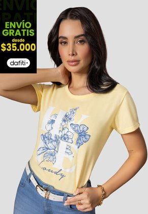Camiseta Mujer Piña Colada Mp 112397