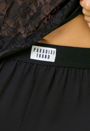 Pantalón Mujer Negro Mp 108101