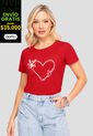 Camiseta Mujer Rojo Mp 106611 de MP