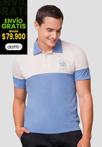 Polo Hombre Bicolor Mp 111910 MP