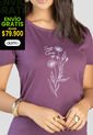 Camiseta Mujer Ciruela Mp 112214 de MP