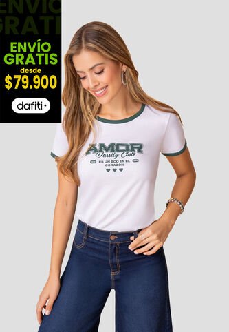Camiseta Mujer Blanco Mp 111996 MP