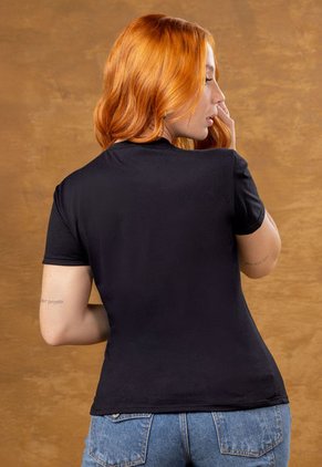Camiseta Mujer Negro Mp 108118
