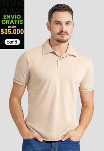Polo Hombre Latte Mp 113254 MP