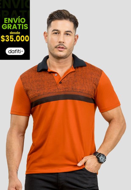 Polo Hombre Ladrillo Mp 107006