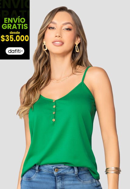 Blusa Mujer Verde Antioquia Mp 4760