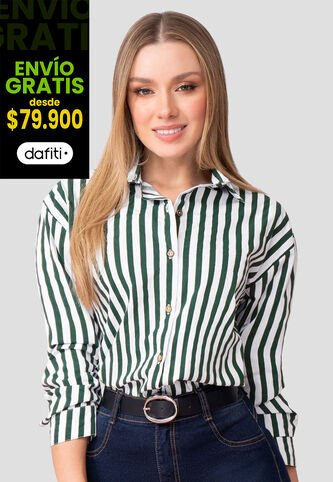 Camisa Mujer Estampado Mp 111080 MP