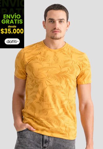 Camiseta Hombre Estampado Mp 113061 MP